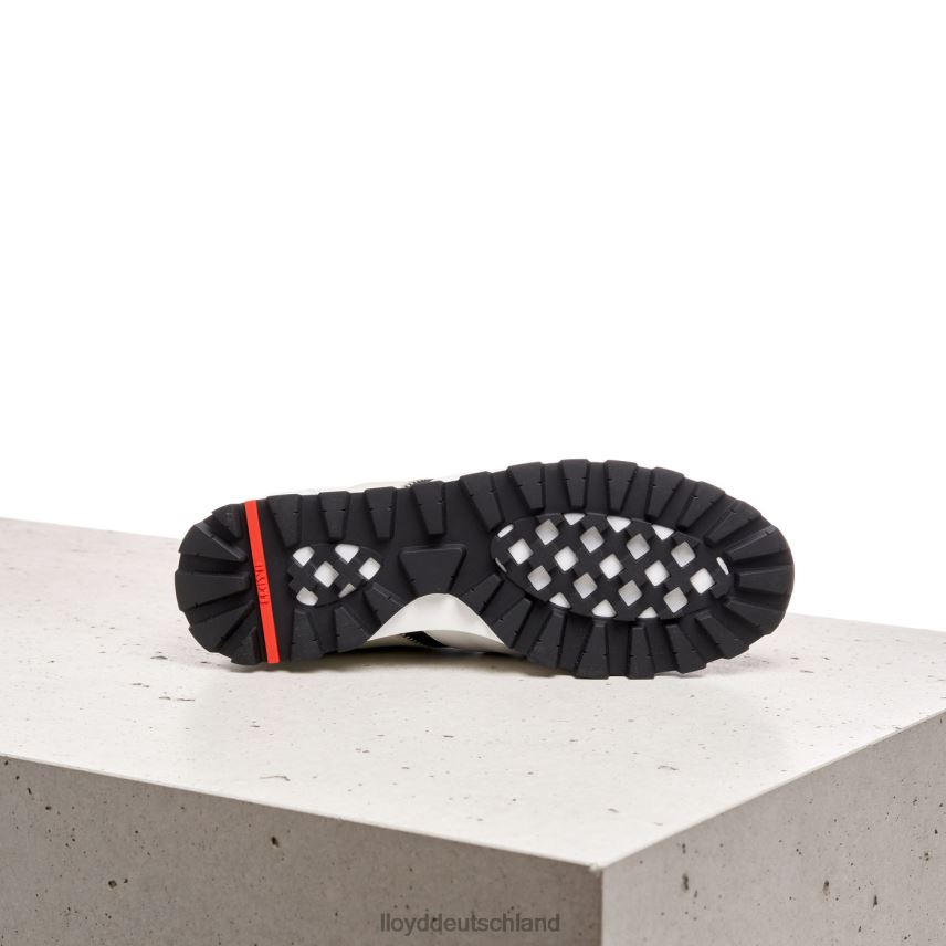 Schuhe LLOYD Schmale glatte Ledersneaker Weiß Frauen PV6Z0828