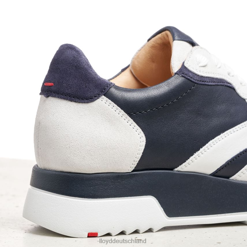 Schuhe LLOYD Schmale glatte Ledersneaker Weiß Frauen PV6Z0870