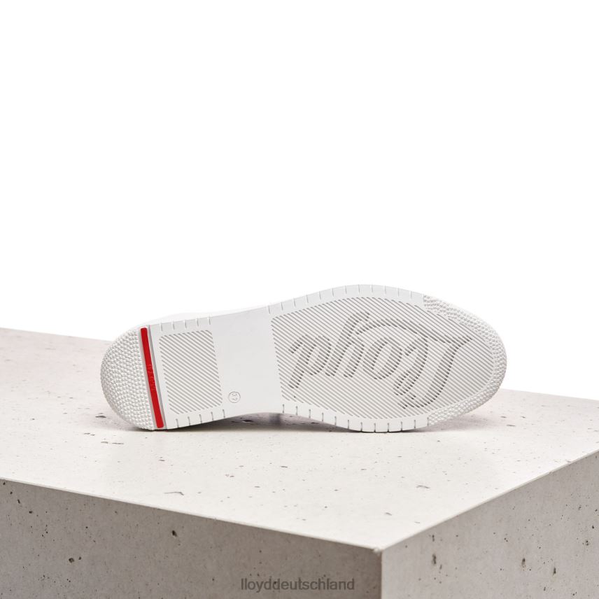 Schuhe LLOYD Schmale glatte Ledersneaker kombiniert Frauen PV6Z0783