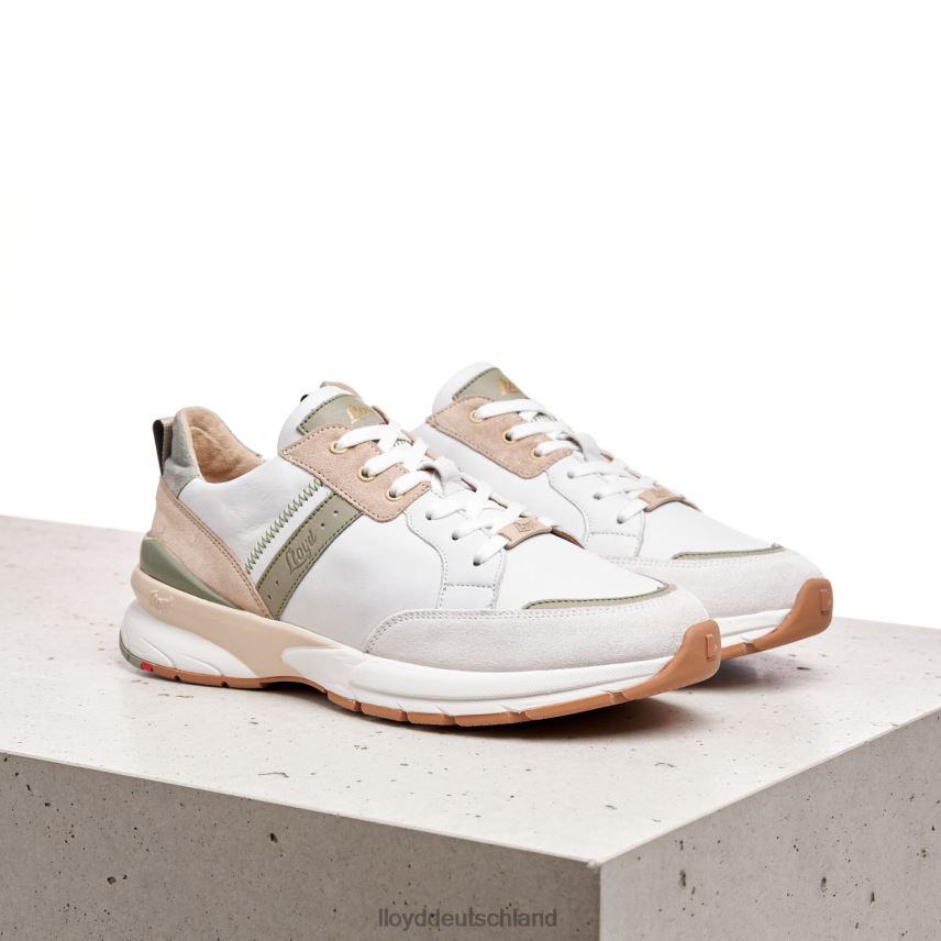 Schuhe LLOYD Schmale glatte Ledersneaker kombiniert Frauen PV6Z0840