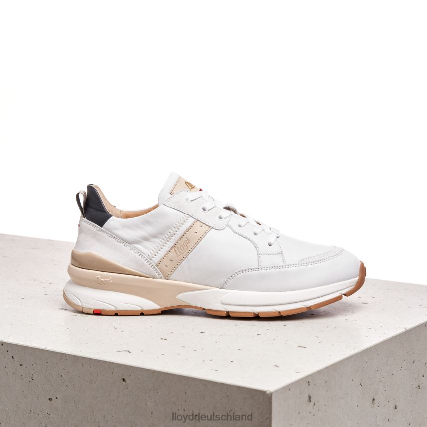 Schuhe LLOYD Schmale glatte Ledersneaker kombiniert Frauen PV6Z0846