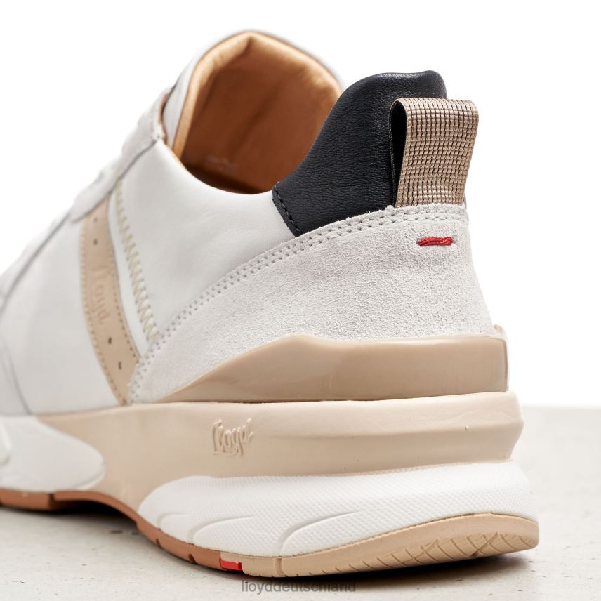 Schuhe LLOYD Schmale glatte Ledersneaker kombiniert Frauen PV6Z0846