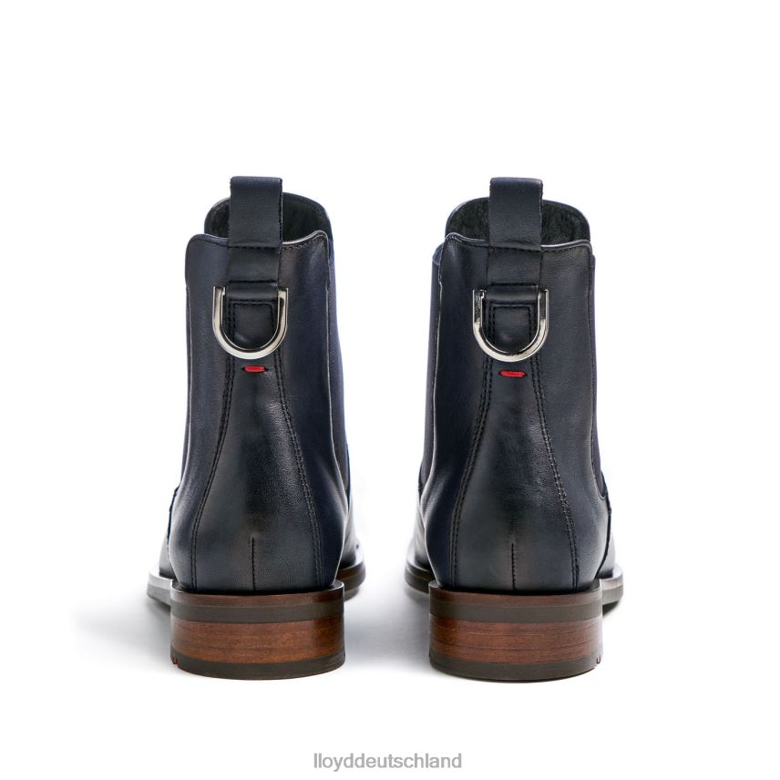 Schuhe LLOYD Slip-On-Stiefeletten aus Glattleder Blau Frauen PV6Z0934