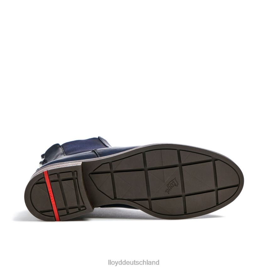 Schuhe LLOYD Slip-On-Stiefeletten aus Glattleder Blau Frauen PV6Z0934