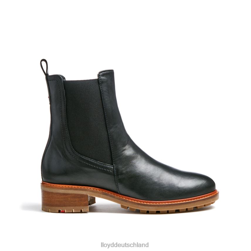 Schuhe LLOYD Slip-On-Stiefeletten aus Glattleder Schwarz Frauen PV6Z0923