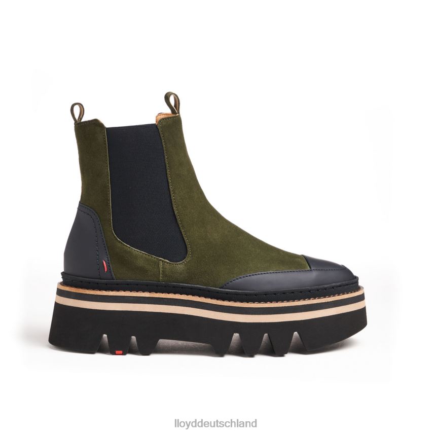 Schuhe LLOYD Slip-On-Stiefeletten mit Gummisohle Grün Frauen PV6Z0944