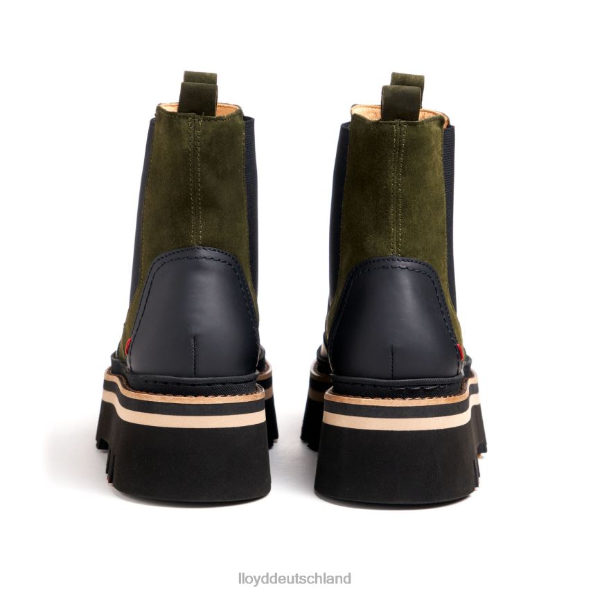 Schuhe LLOYD Slip-On-Stiefeletten mit Gummisohle Grün Frauen PV6Z0944