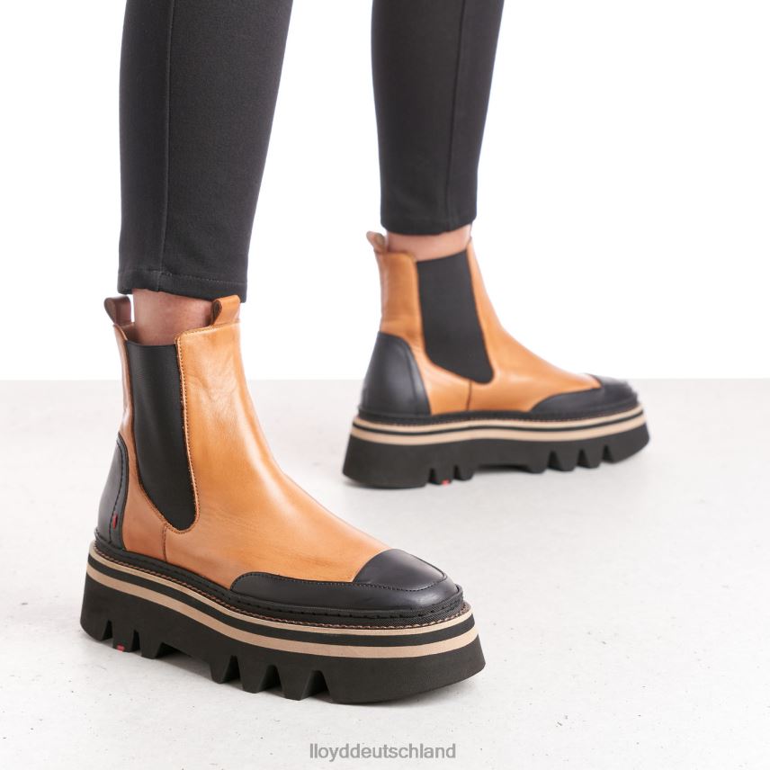 Schuhe LLOYD Slip-On-Stiefeletten mit Gummisohle braun Frauen PV6Z0943