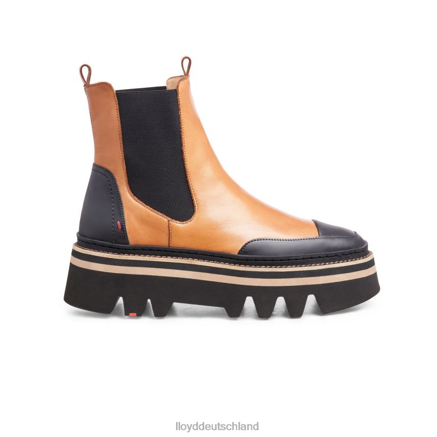 Schuhe LLOYD Slip-On-Stiefeletten mit Gummisohle braun Frauen PV6Z0943