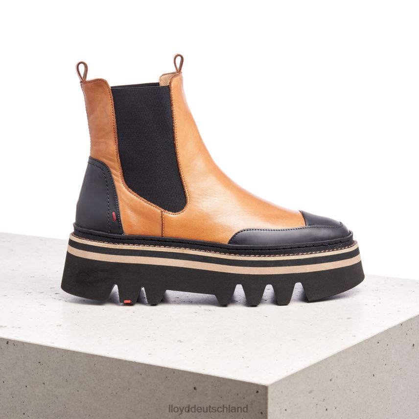 Schuhe LLOYD Slip-On-Stiefeletten mit Gummisohle braun Frauen PV6Z0943