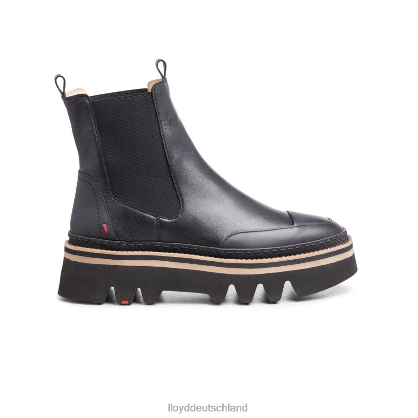 Schuhe LLOYD Slip-On-Stiefeletten mit leichter Sohle Schwarz Frauen PV6Z0942