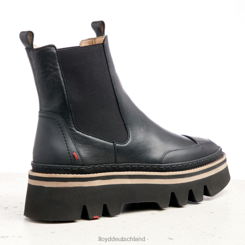 Schuhe LLOYD Slip-On-Stiefeletten mit leichter Sohle Schwarz Frauen PV6Z0942