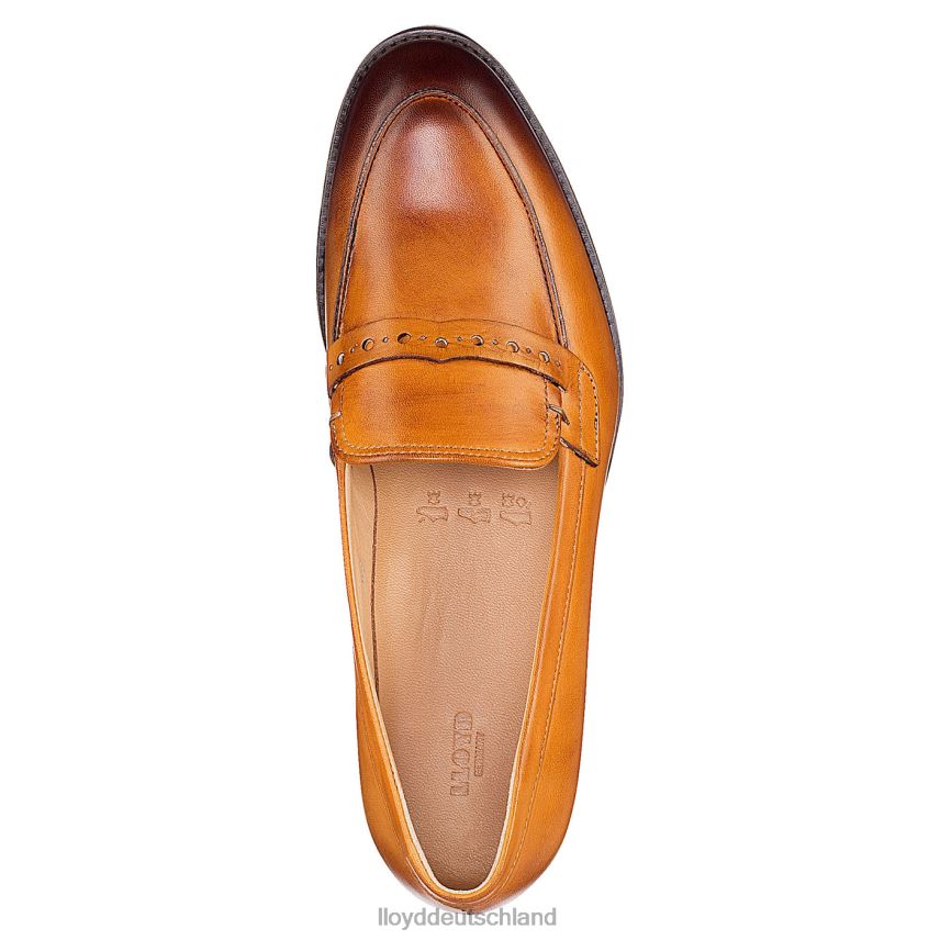 Schuhe LLOYD Slipper aus Glattleder Gelb Frauen PV6Z01094