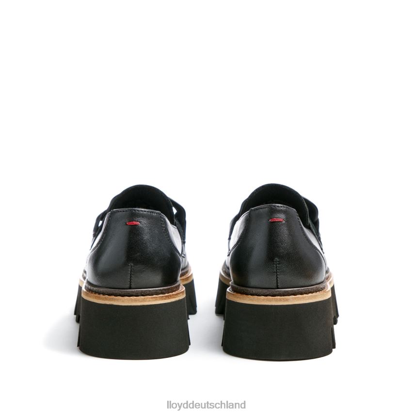 Schuhe LLOYD Slipper aus Glattleder Schwarz Frauen PV6Z01018