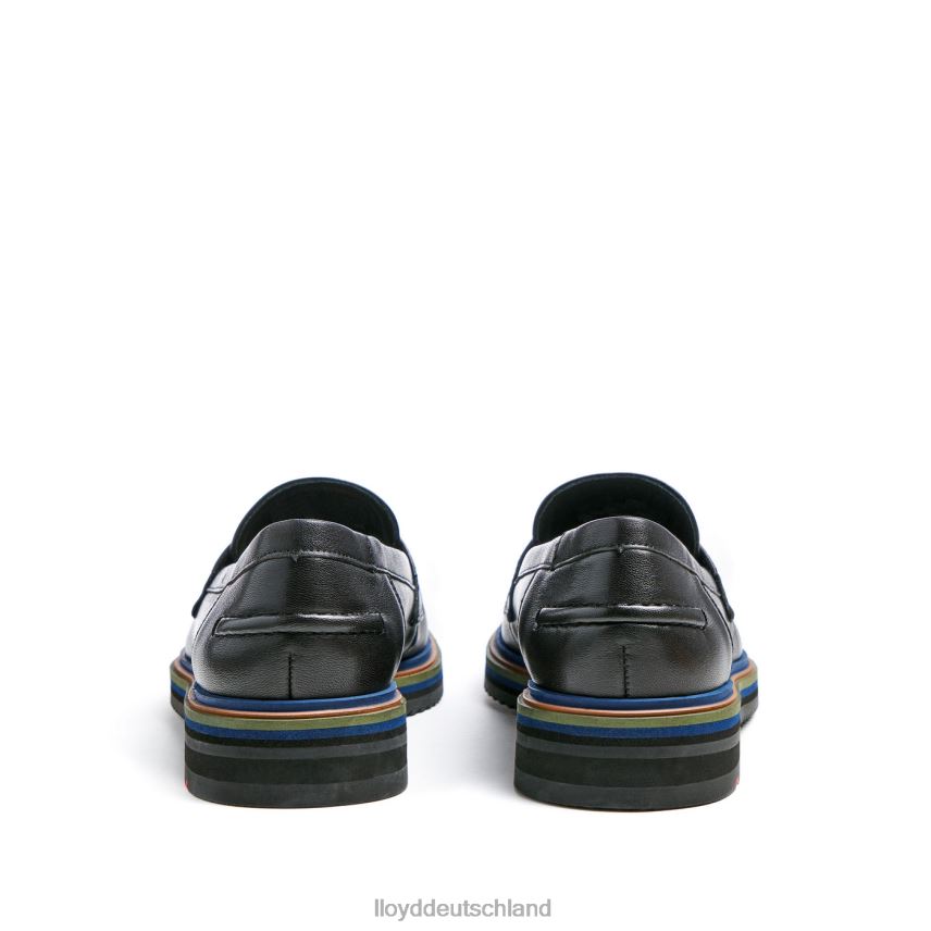 Schuhe LLOYD Slipper aus Glattleder Schwarz Frauen PV6Z01046