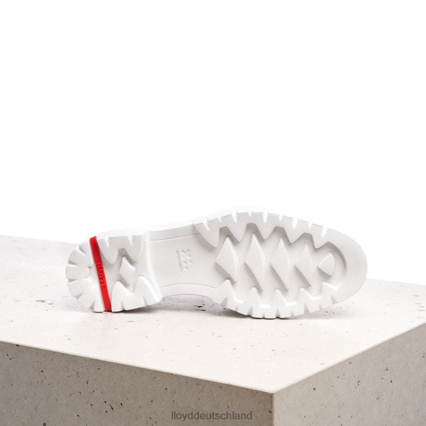 Schuhe LLOYD Slipper aus Glattleder Weiß Frauen PV6Z01011