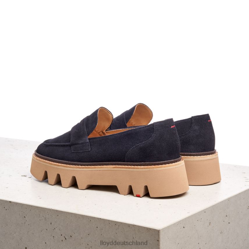 Schuhe LLOYD Slipper aus Leder Blau Frauen PV6Z01074