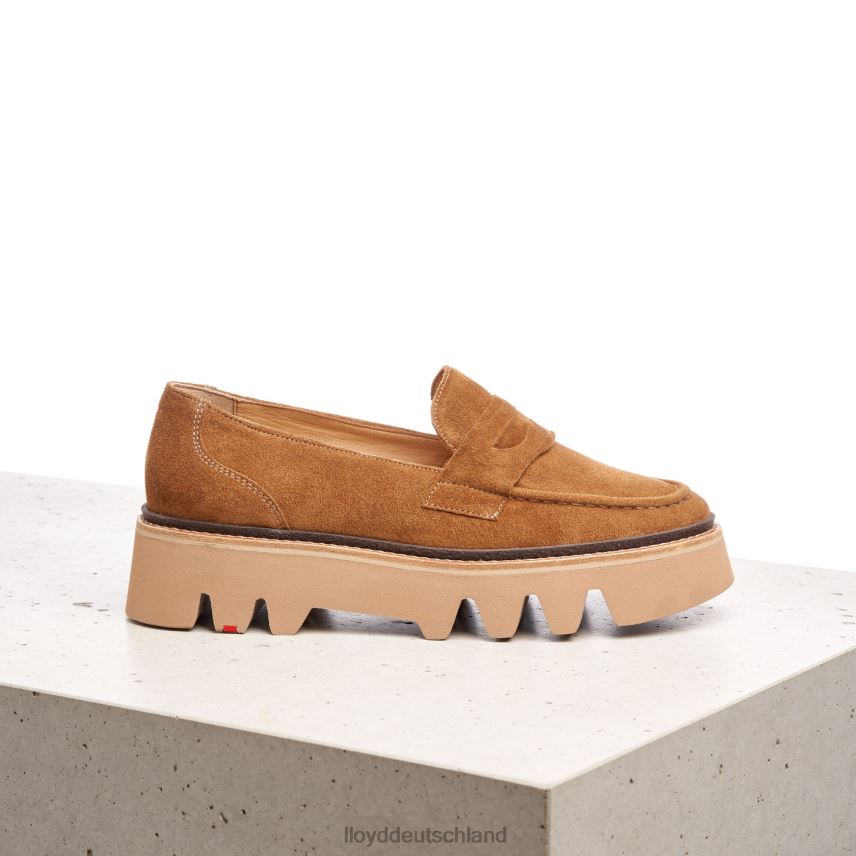 Schuhe LLOYD Slipper aus Leder braun Frauen PV6Z01055