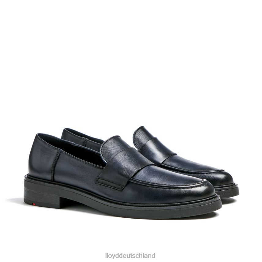 Schuhe LLOYD Slipper aus Leder zum Hineinschlüpfen Blau Frauen PV6Z01108