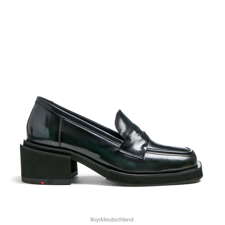 Schuhe LLOYD Slipper aus Leder zum Hineinschlüpfen Grün Frauen PV6Z01114