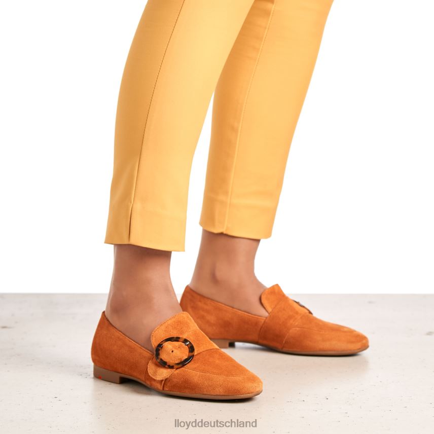 Schuhe LLOYD Slipper aus Leder zum Hineinschlüpfen Rot Frauen PV6Z01140