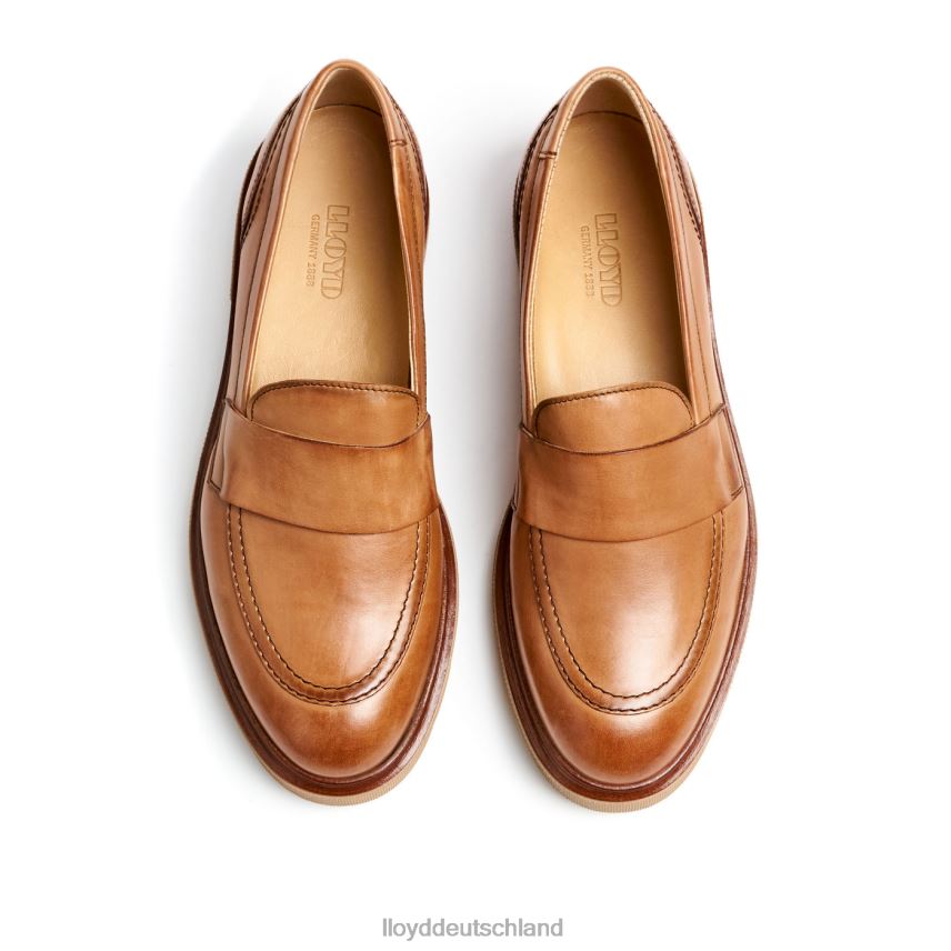 Schuhe LLOYD Slipper aus Leder zum Hineinschlüpfen braun Frauen PV6Z01115