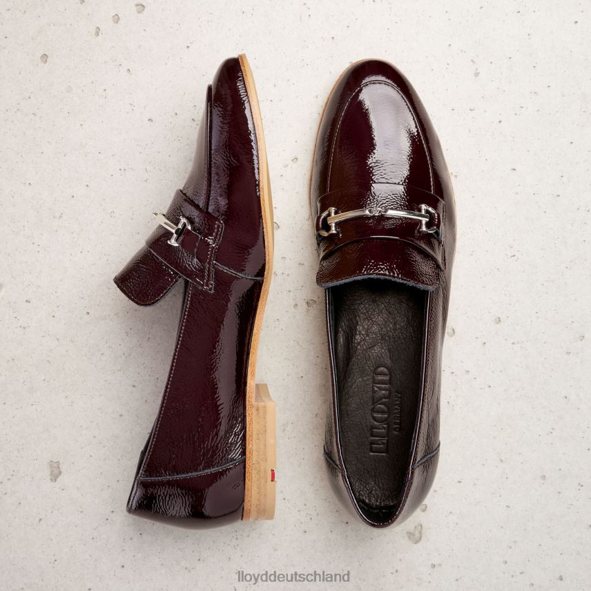 Schuhe LLOYD Slipper aus Leder zum Hineinschlüpfen braun Frauen PV6Z01130