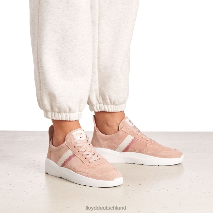 Schuhe LLOYD Sneaker aus Glattleder Rosa Frauen PV6Z0789