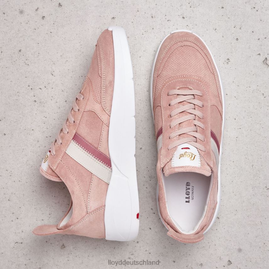 Schuhe LLOYD Sneaker aus Glattleder Rosa Frauen PV6Z0789