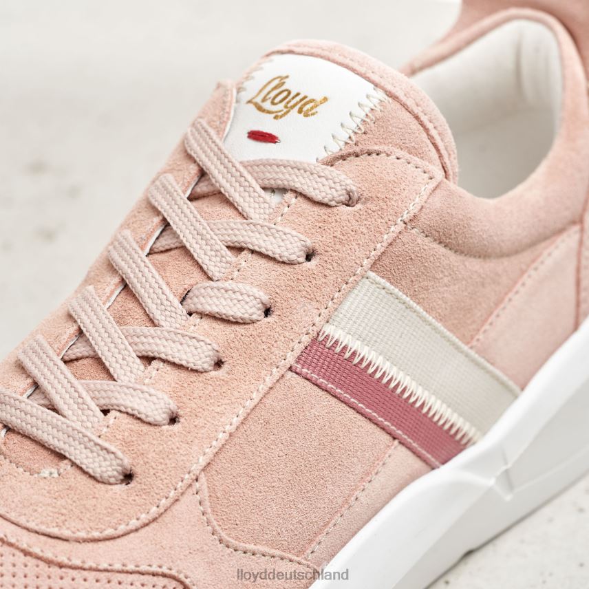 Schuhe LLOYD Sneaker aus Glattleder Rosa Frauen PV6Z0789