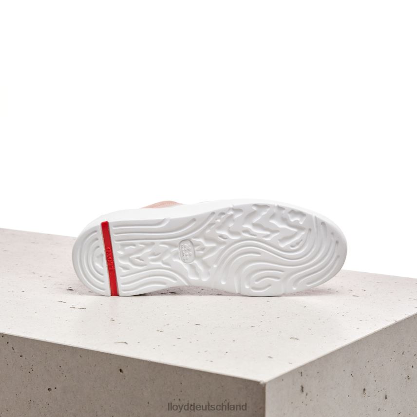 Schuhe LLOYD Sneaker aus Glattleder Rosa Frauen PV6Z0789