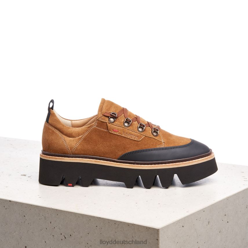 Schuhe LLOYD Sneaker aus Glattleder braun Frauen PV6Z01176