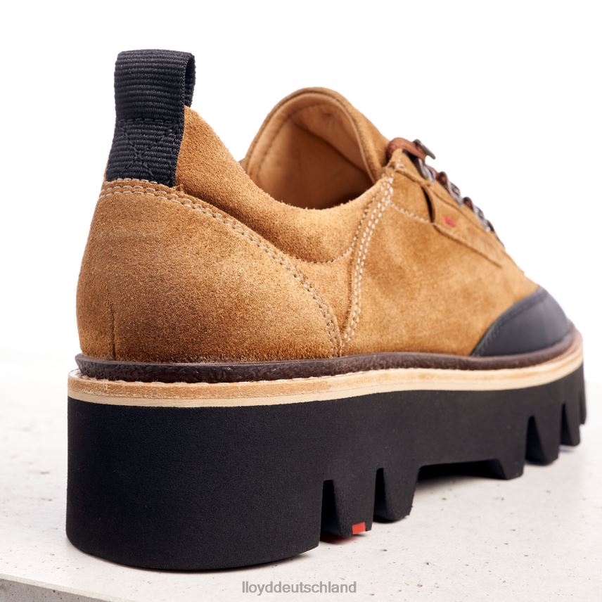 Schuhe LLOYD Sneaker aus Glattleder braun Frauen PV6Z01176