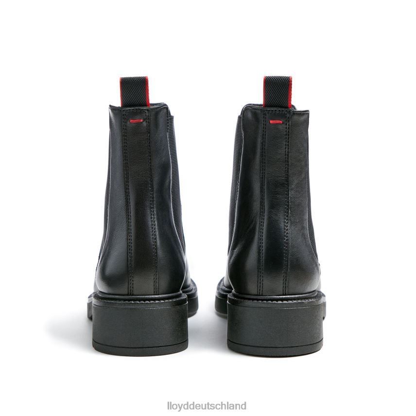 Schuhe LLOYD Sportliche Glattleder-Stiefelette Schwarz Frauen PV6Z0892