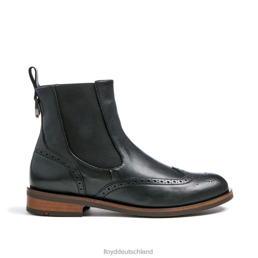 Schuhe LLOYD Sportliche Glattleder-Stiefelette Schwarz Frauen PV6Z0904