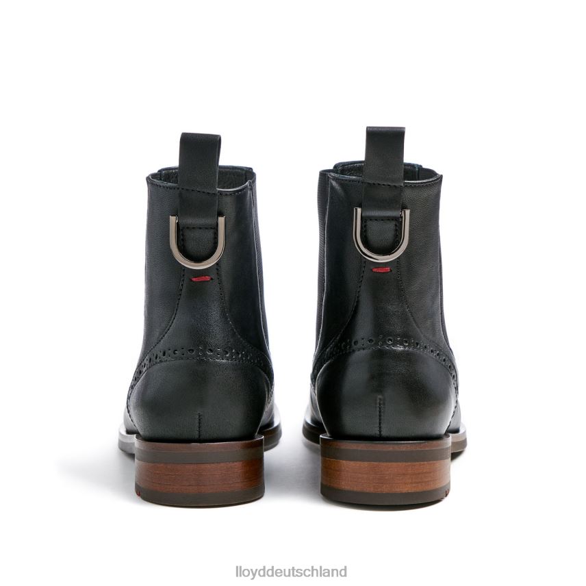 Schuhe LLOYD Sportliche Glattleder-Stiefelette Schwarz Frauen PV6Z0904