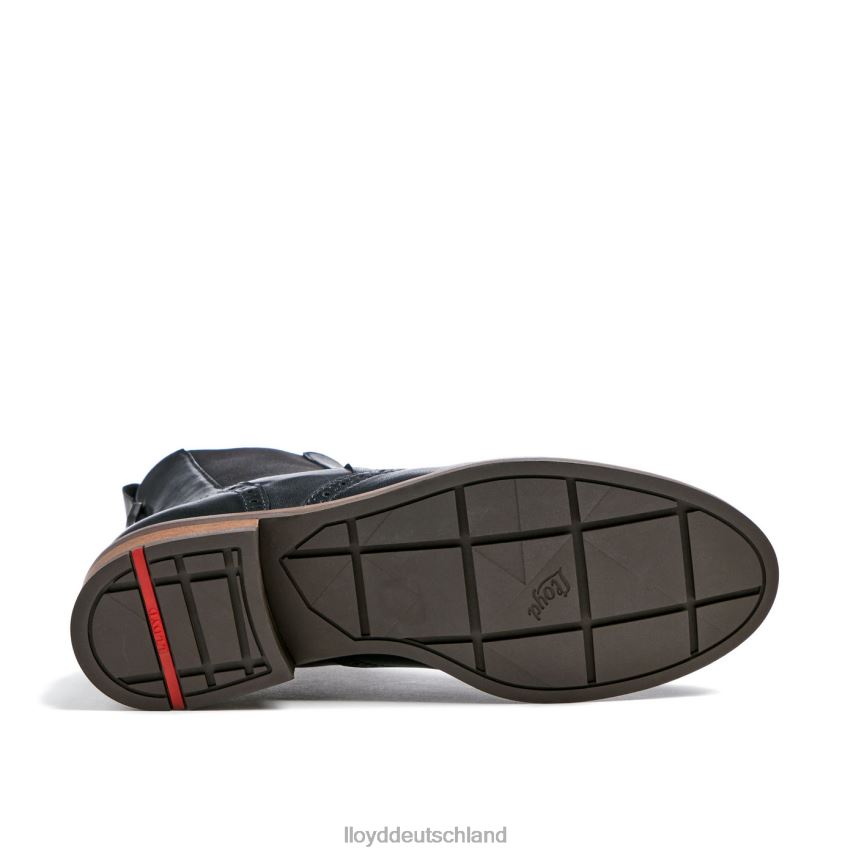 Schuhe LLOYD Sportliche Glattleder-Stiefelette Schwarz Frauen PV6Z0904