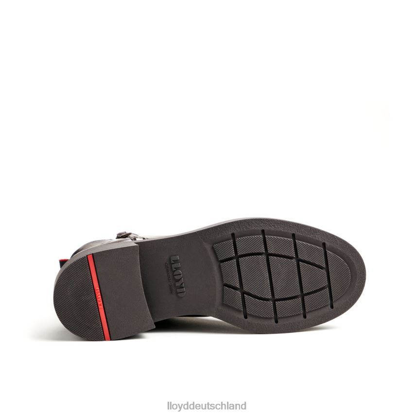 Schuhe LLOYD Sportliche Glattleder-Stiefelette braun Frauen PV6Z0896