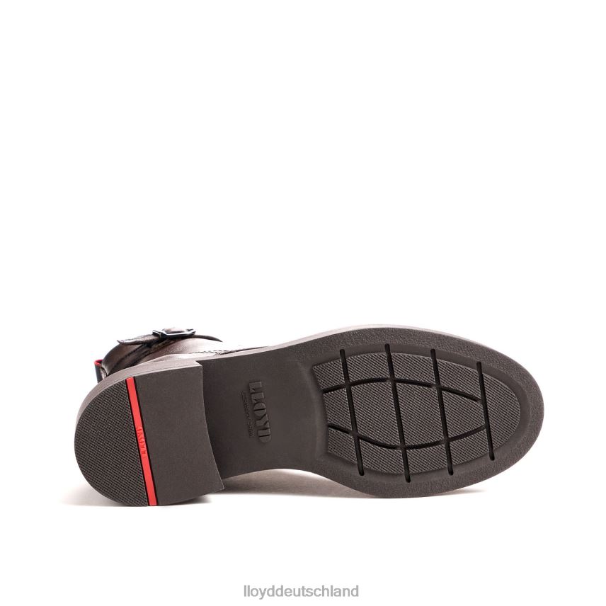 Schuhe LLOYD Sportliche Glattleder-Stiefelette braun Frauen PV6Z0951