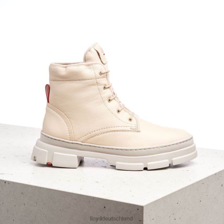 Schuhe LLOYD Stiefeletten aus Glattleder Beige Frauen PV6Z0937