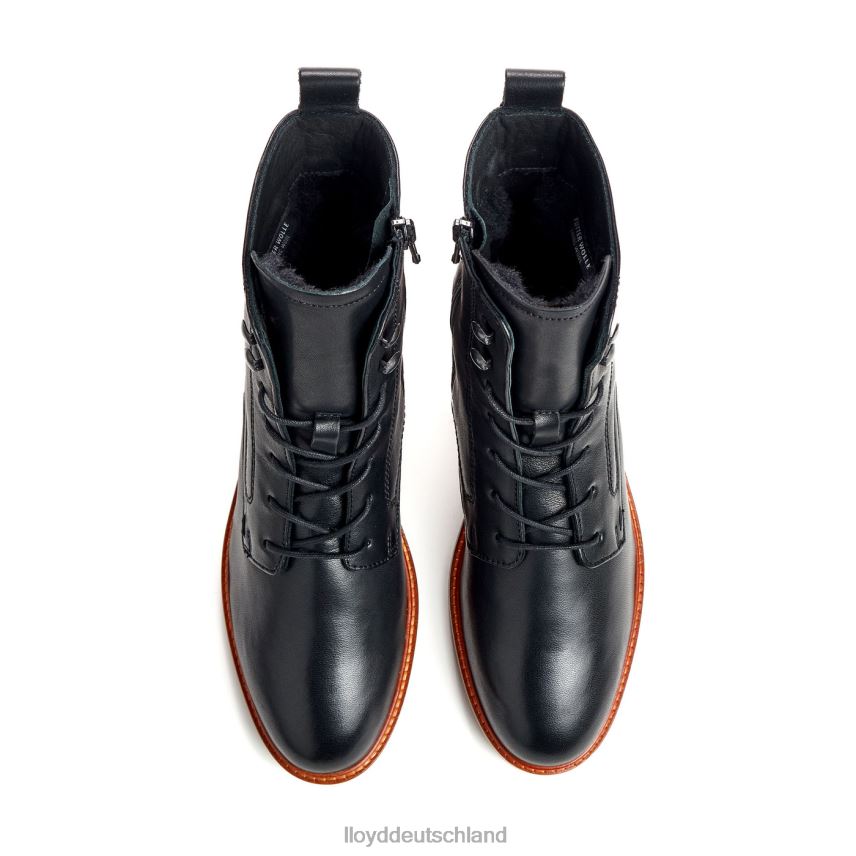 Schuhe LLOYD Stiefeletten aus Glattleder Schwarz Frauen PV6Z0979