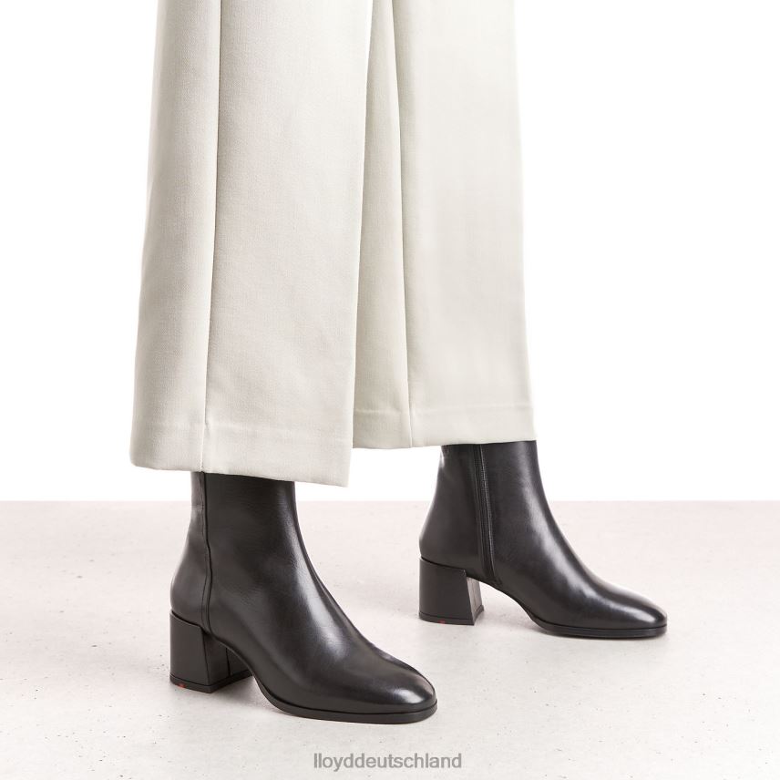 Schuhe LLOYD Stiefeletten aus Glattleder Schwarz Frauen PV6Z0984