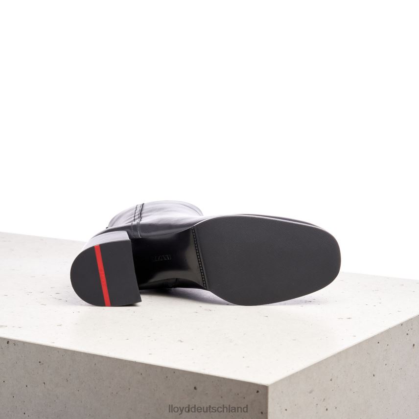 Schuhe LLOYD Stiefeletten aus Glattleder Schwarz Frauen PV6Z0984