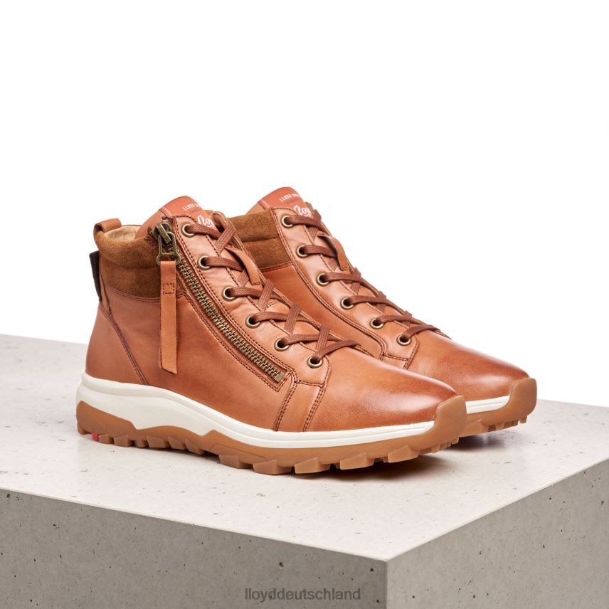 Schuhe LLOYD Stiefeletten aus Glattleder braun Frauen PV6Z0866