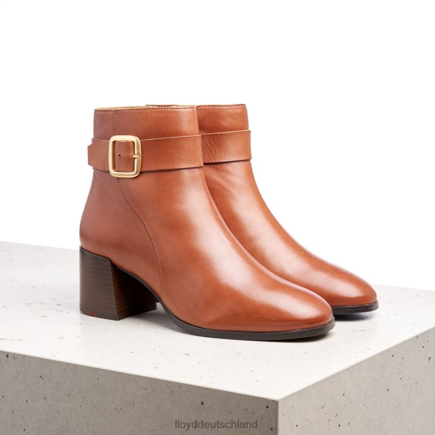 Schuhe LLOYD Stiefeletten aus Glattleder braun Frauen PV6Z0968