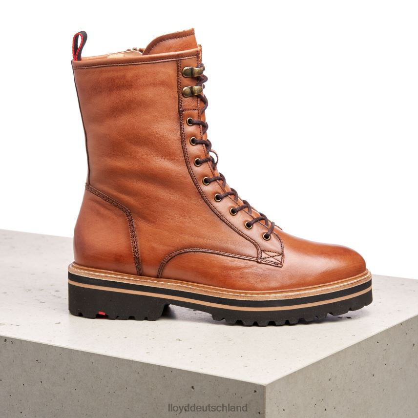 Schuhe LLOYD Stiefeletten aus Glattleder braun Frauen PV6Z0970
