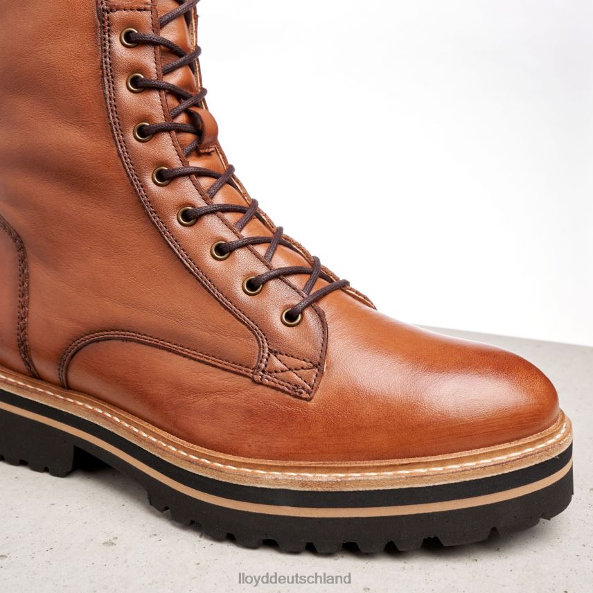 Schuhe LLOYD Stiefeletten aus Glattleder braun Frauen PV6Z0970