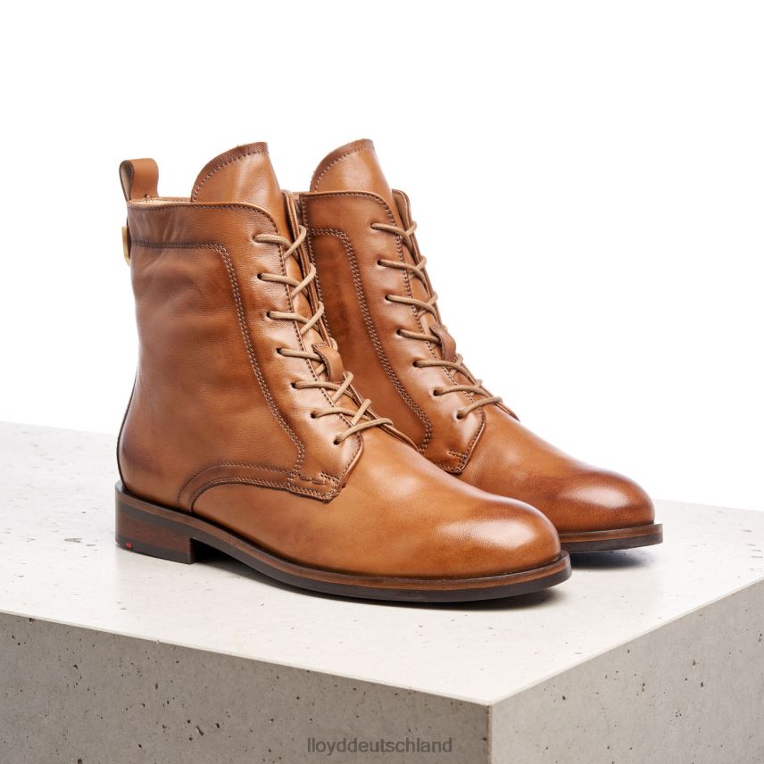 Schuhe LLOYD Stiefeletten aus Glattleder braun Frauen PV6Z0982