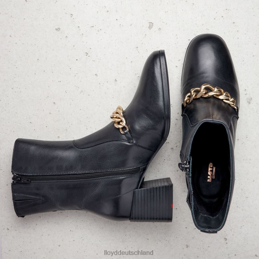 Schuhe LLOYD Stiefeletten aus Leder Schwarz Frauen PV6Z0878