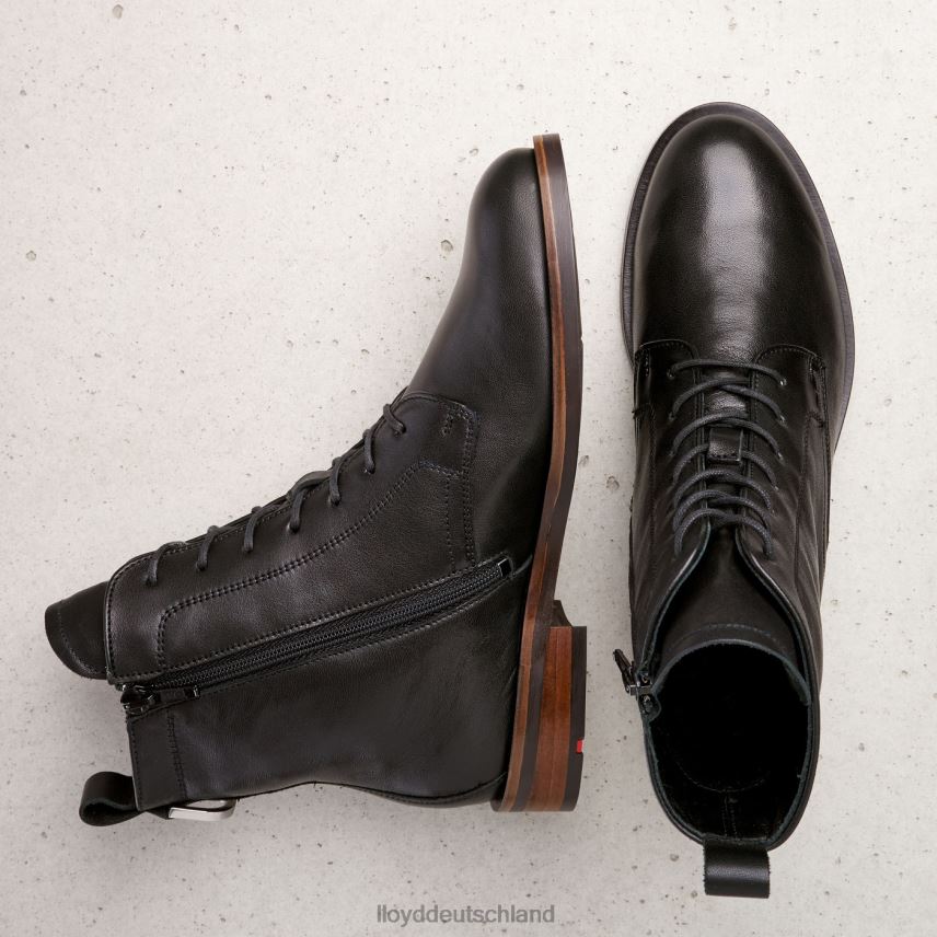 Schuhe LLOYD Stiefeletten aus Leder Schwarz Frauen PV6Z0971